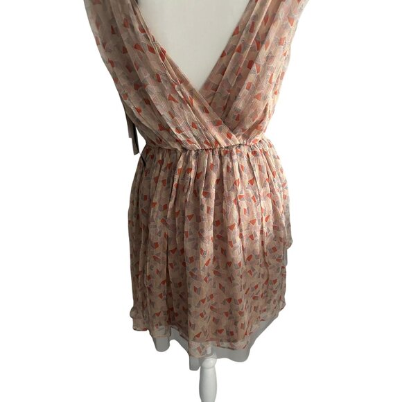 HYPE Tiered Patterned Ruffle Dress Size 4 NEW with tags - Picture 6 of 7